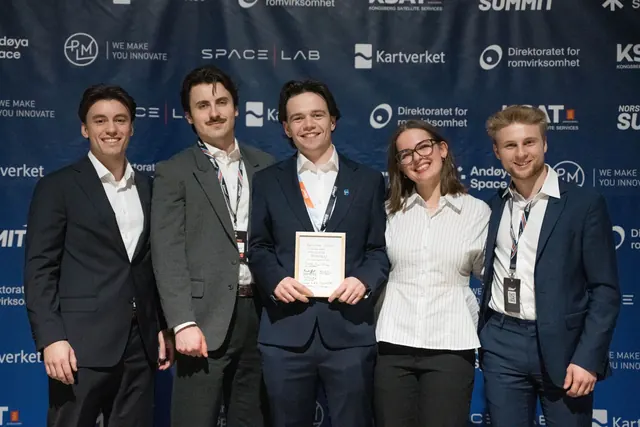 NORSTEC’s co-founders. I’m holding the napkin we signed in 2023.